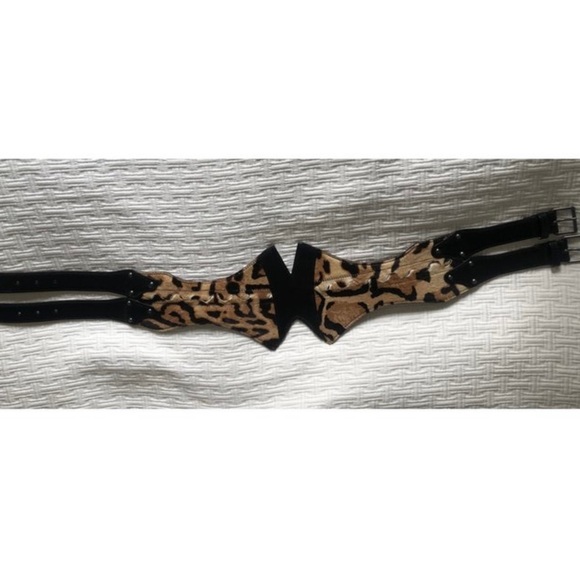 ALAIA belt revival 1991 leopard print corset style - Picture 3 of 9